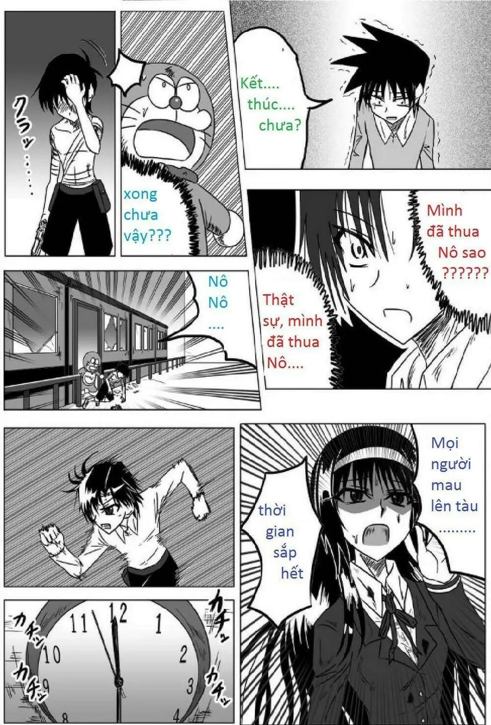 Doraemon: Nobita No Biohazard Chapter 14 - Trang 36
