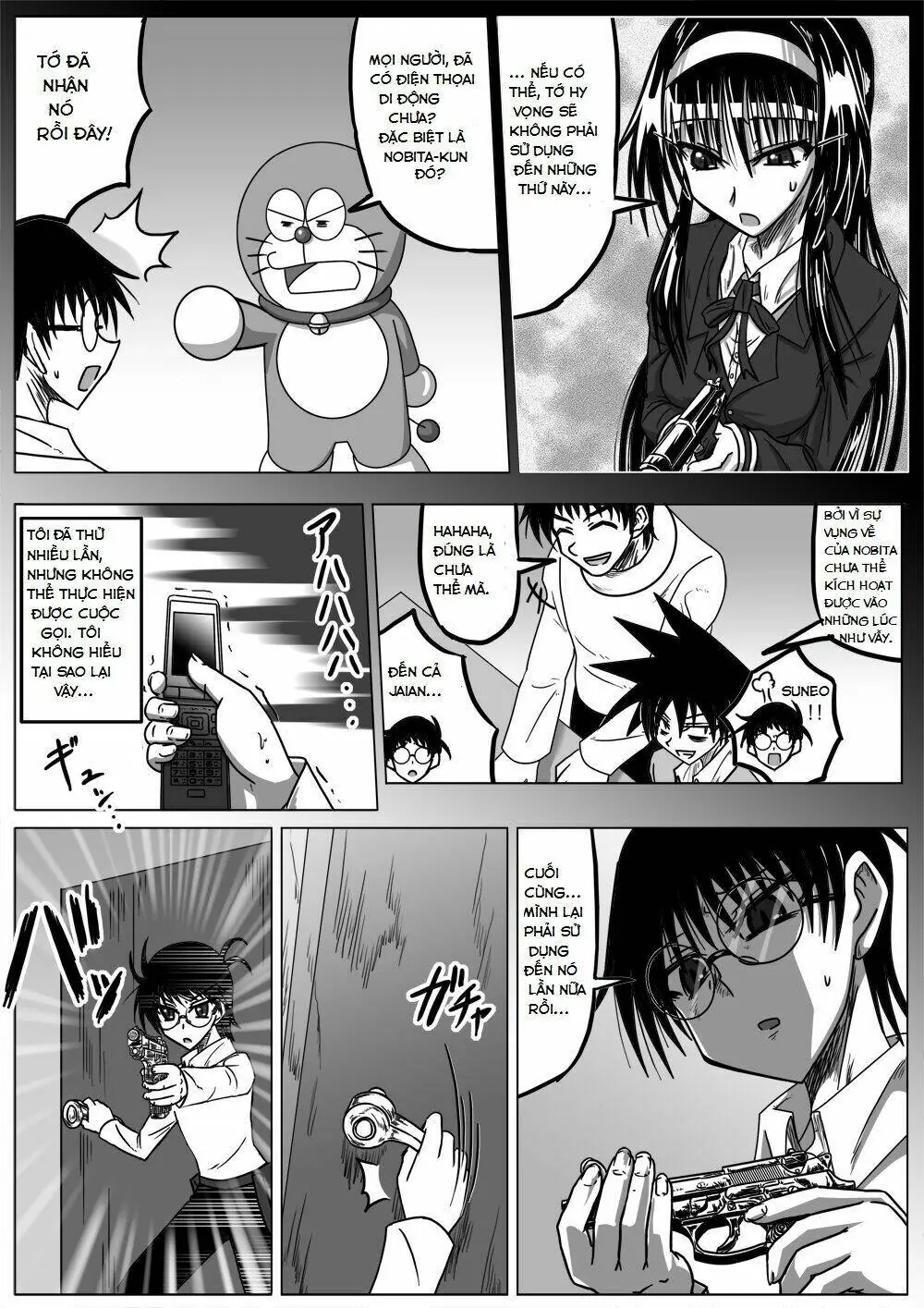 Doraemon: Nobita No Biohazard Chapter 16 - Trang 18