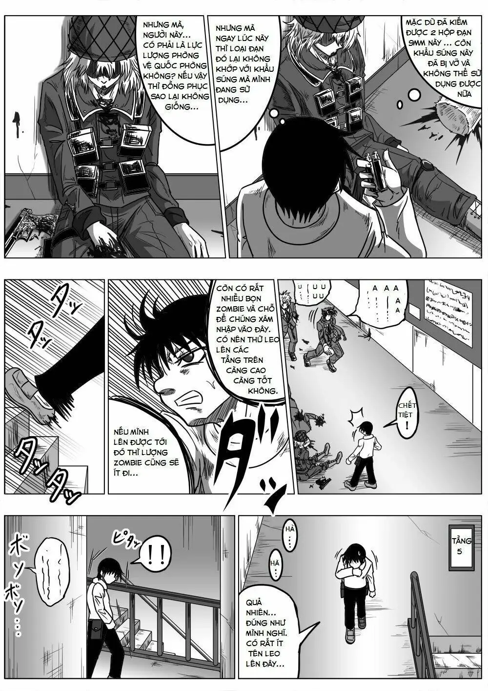 Doraemon: Nobita No Biohazard Chapter 17.5 - Trang 8