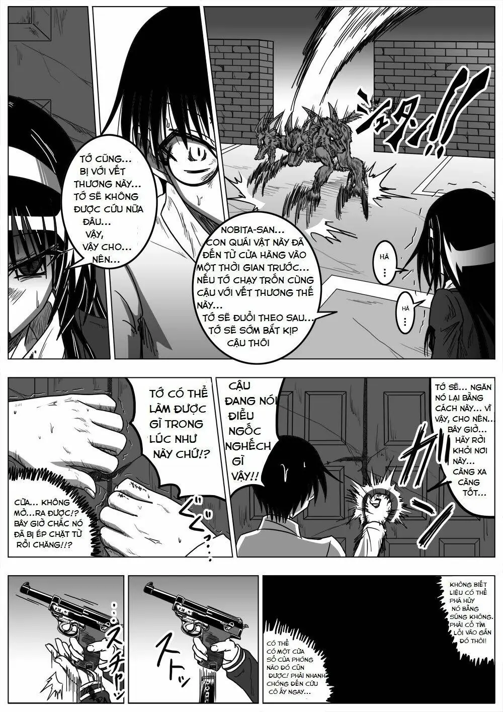 Doraemon: Nobita No Biohazard Chapter 17 - Trang 23