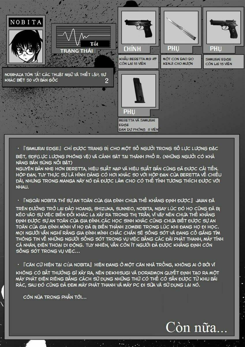 Doraemon: Nobita No Biohazard Chapter 18 - Trang 21