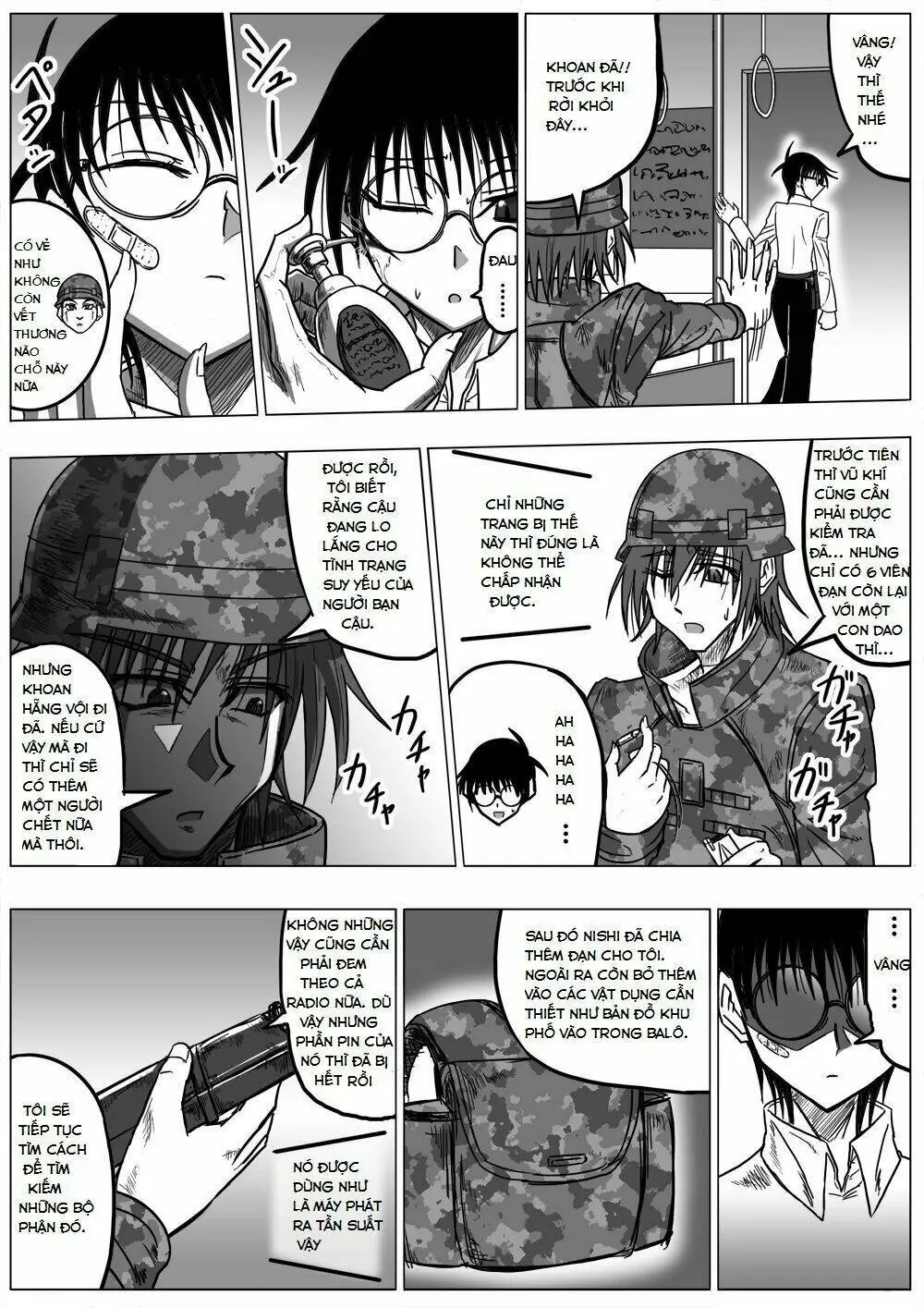 Doraemon: Nobita No Biohazard Chapter 21 - Trang 12