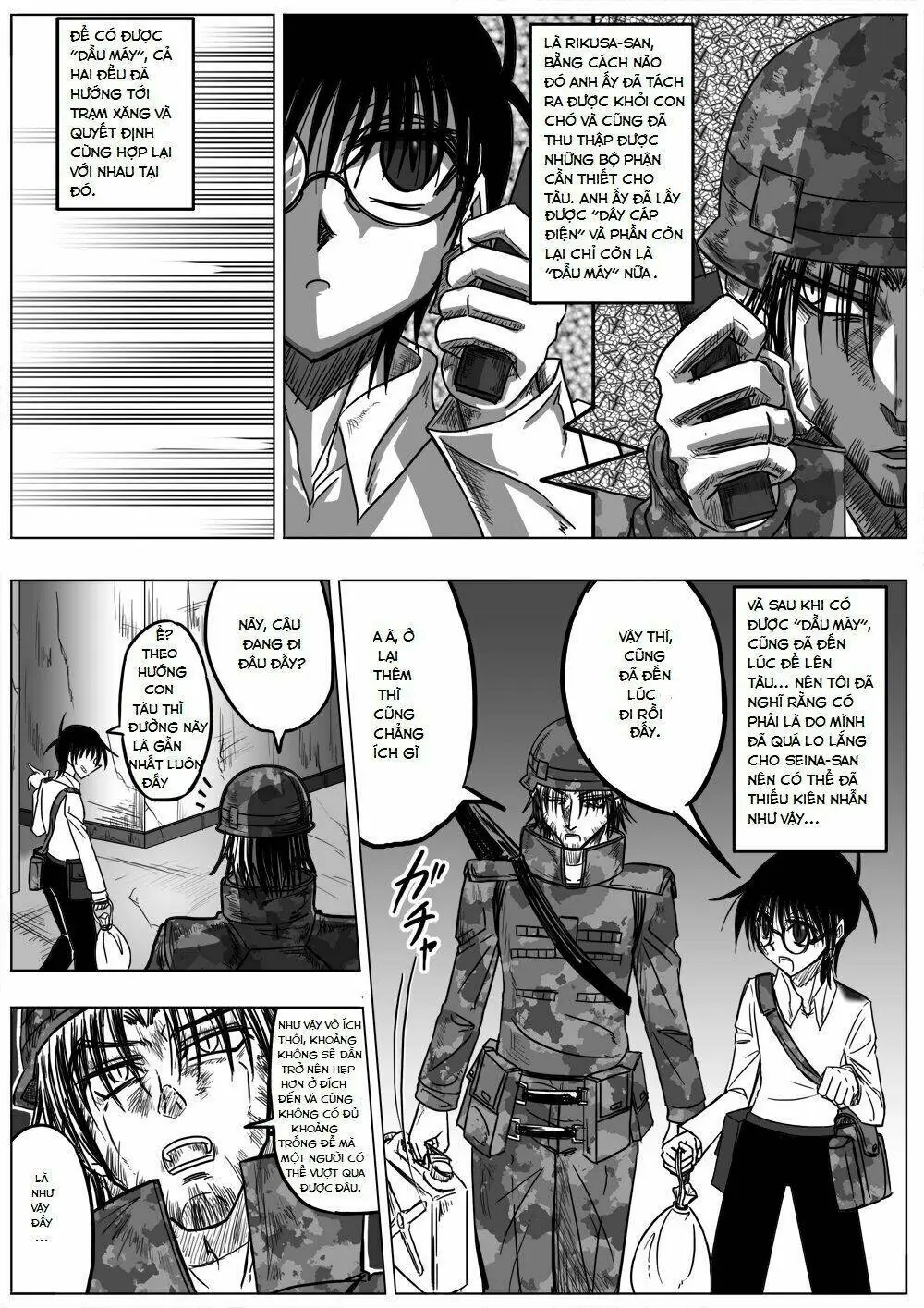Doraemon: Nobita No Biohazard Chapter 21 - Trang 14