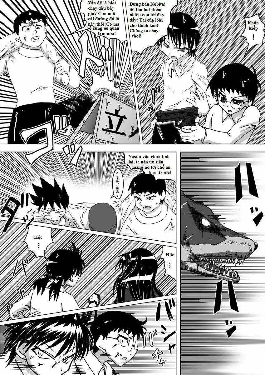 Doraemon: Nobita No Biohazard Chapter 4 - Trang 12