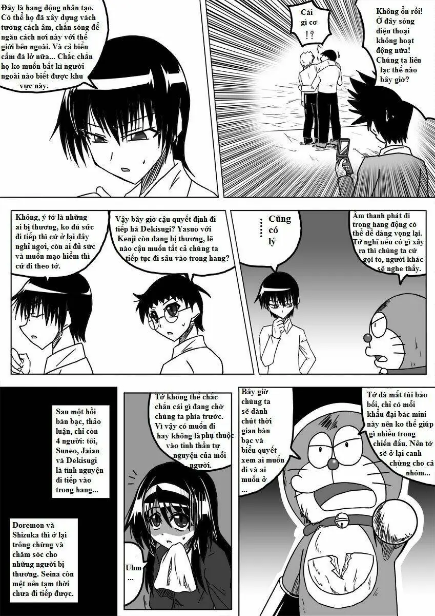 Doraemon: Nobita No Biohazard Chapter 7 - Trang 12