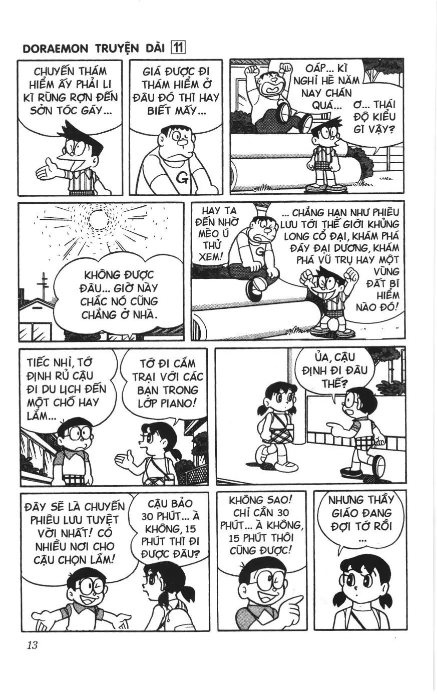 Doraemon truyện dài (NXB Kim Đồng) Chapter 11 - Trang 11