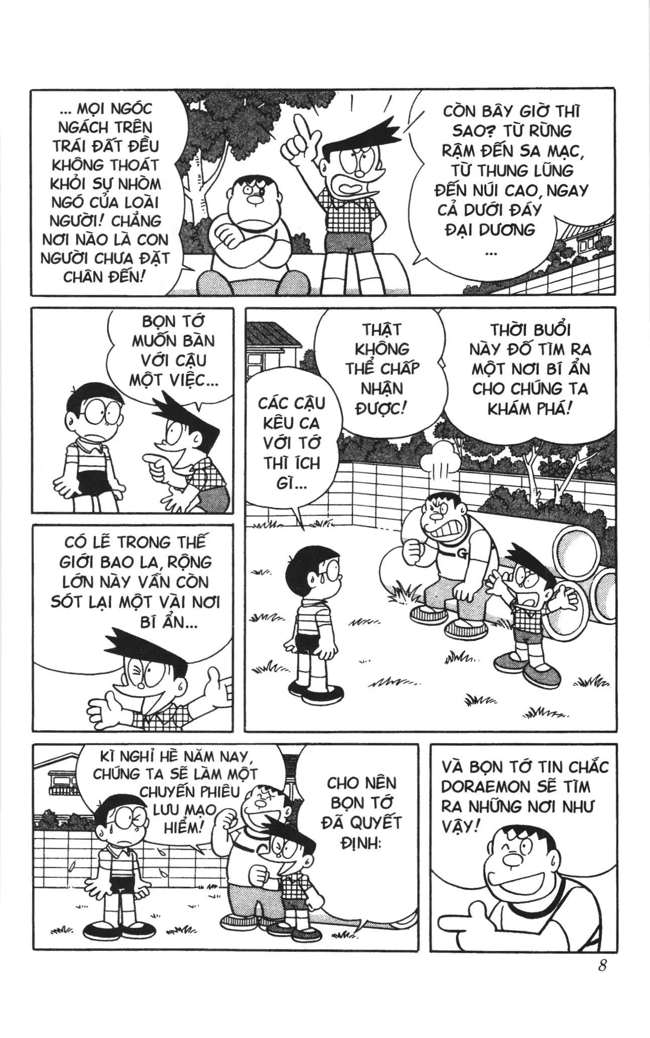 Doraemon truyện dài (NXB Kim Đồng) Chapter 3 - Trang 6