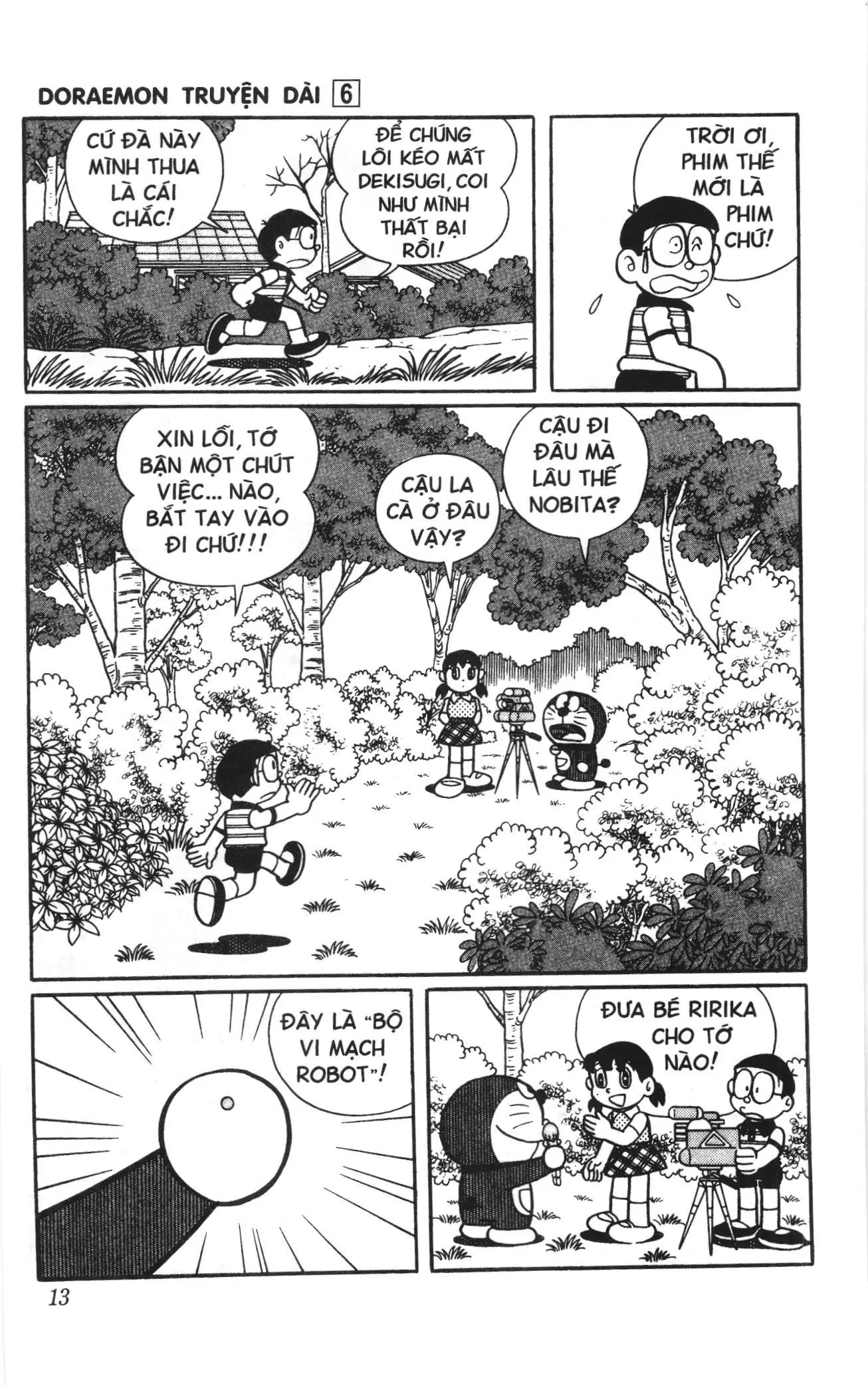 Doraemon truyện dài (NXB Kim Đồng) Chapter 6 - Trang 11