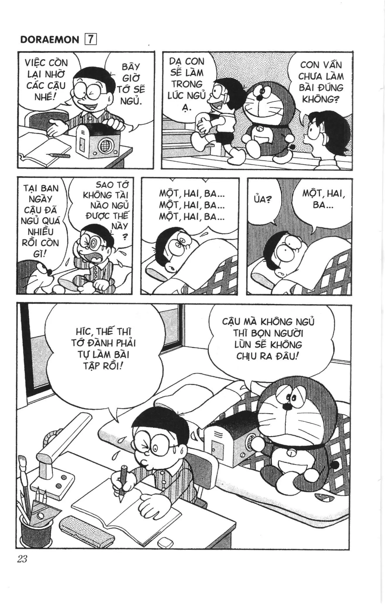 Doraemon truyện ngắn (NXB Kim Đồng) Chapter 105 - Trang 7