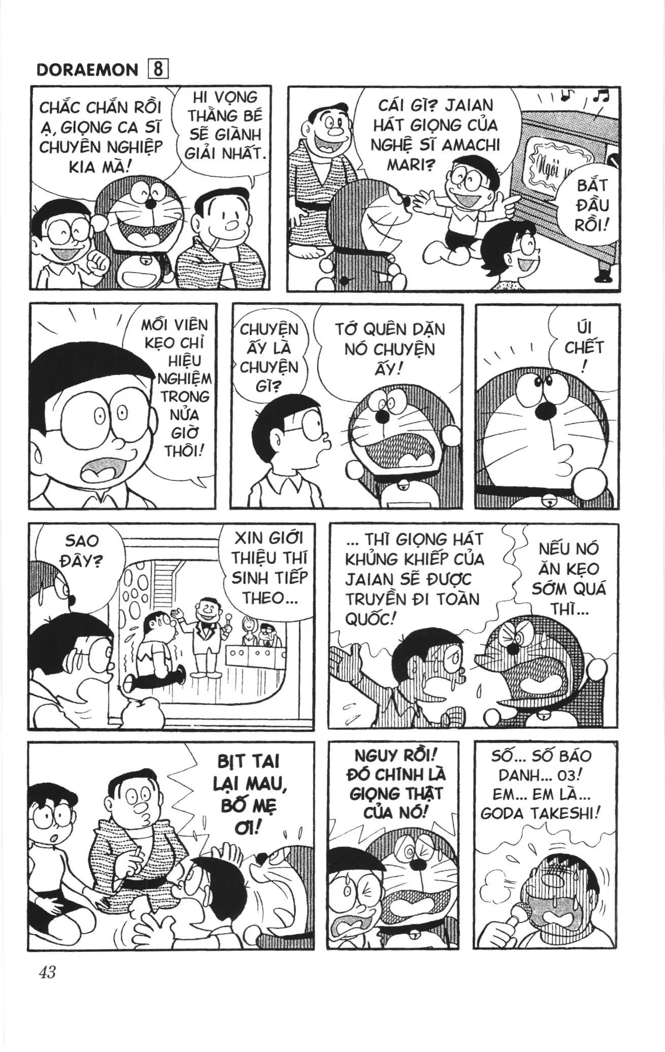 Doraemon truyện ngắn (NXB Kim Đồng) Chapter 127 - Trang 8