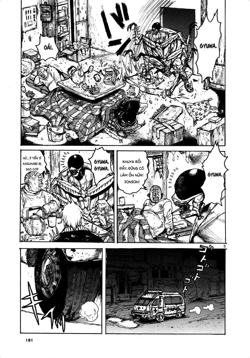Dorohedoro Chapter 122 - Trang 4