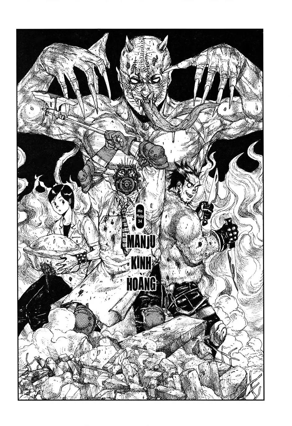 Dorohedoro Chapter 34 - Trang 3