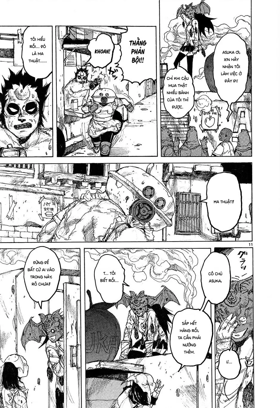 Dorohedoro Chapter 38 - Trang 13