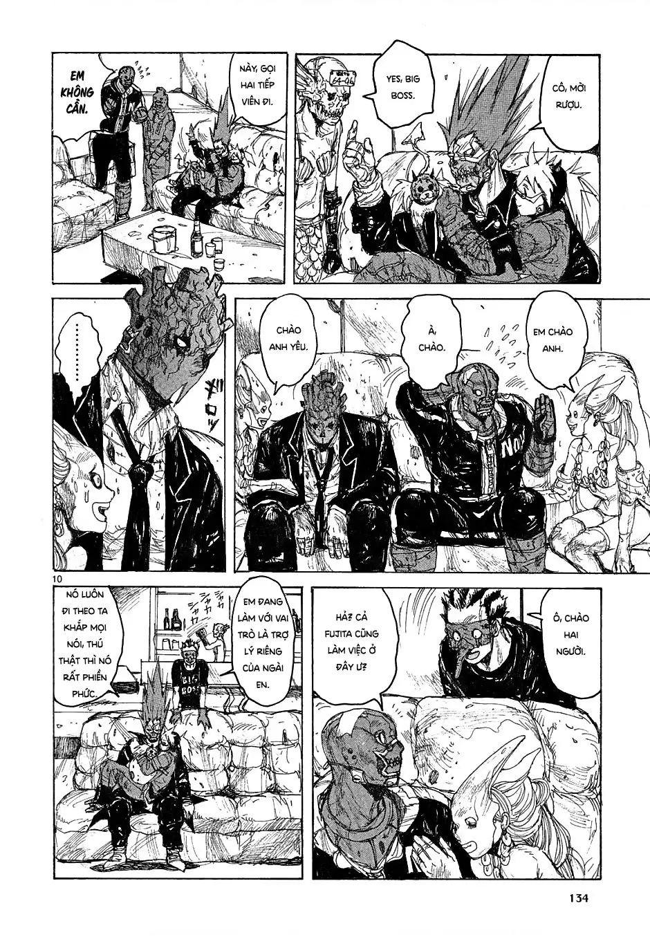 Dorohedoro Chapter 42 - Trang 12