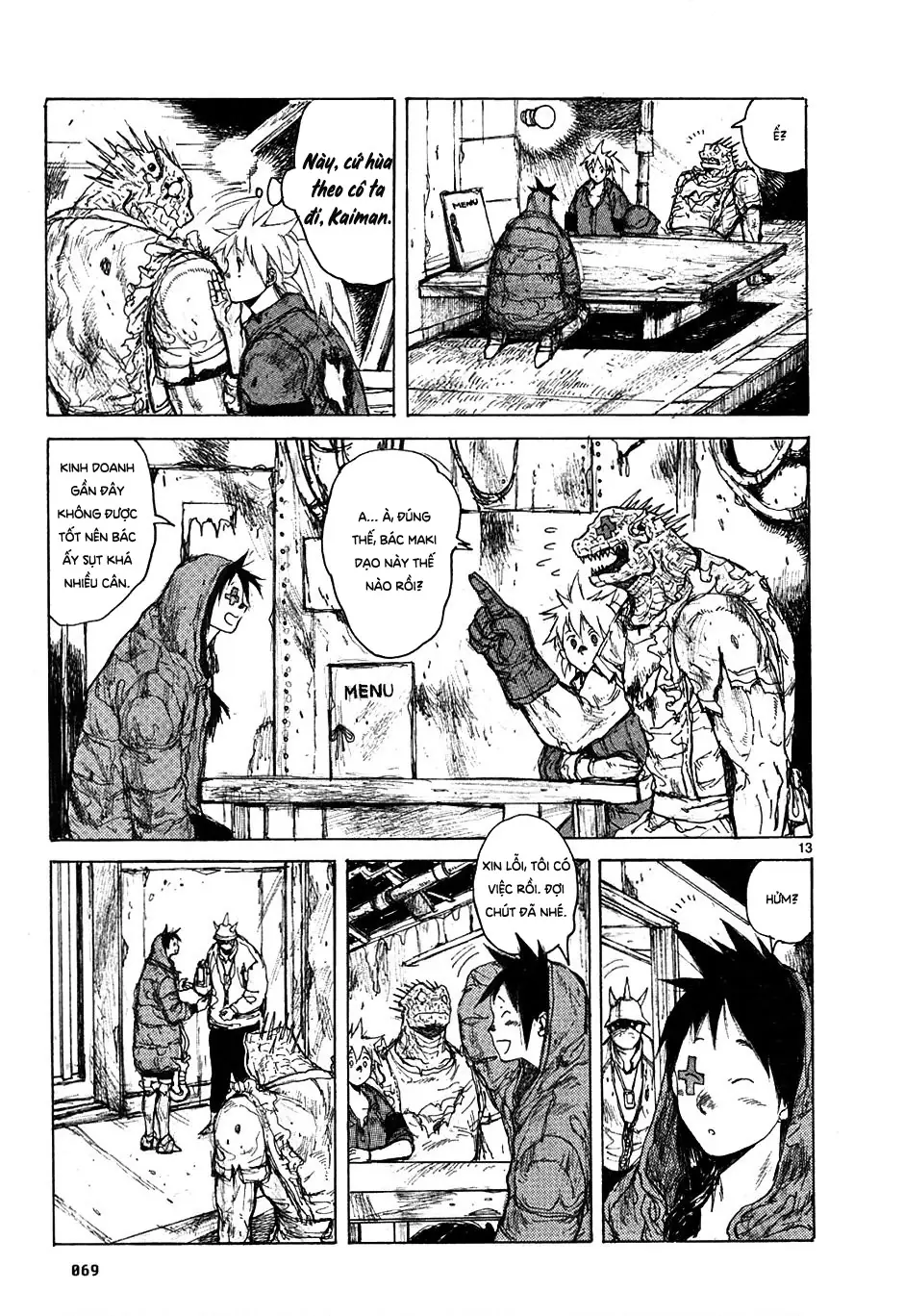 Dorohedoro Chapter 46 - Trang 14