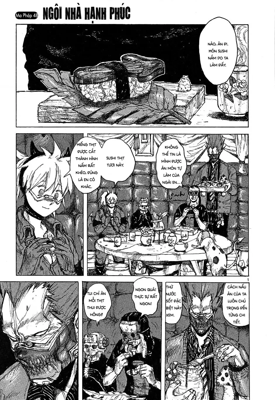 Dorohedoro Chapter 48 - Trang 3