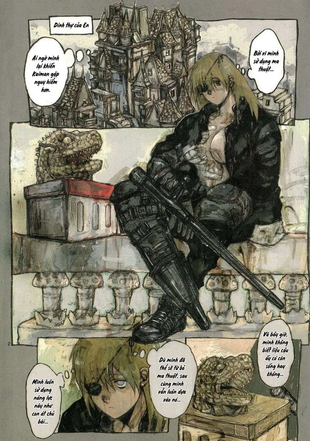 Dorohedoro Chapter 66 - Trang 4