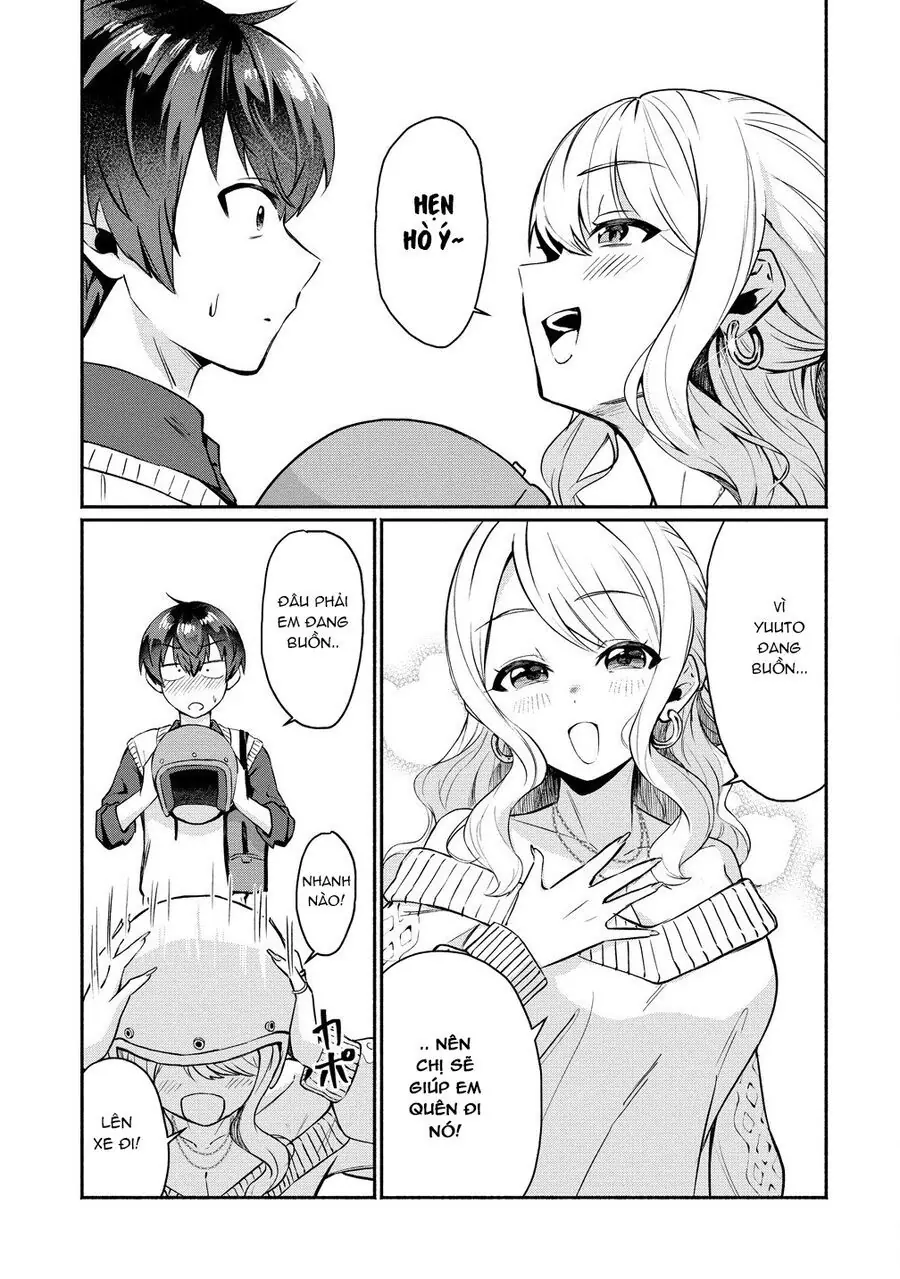 Douyara Ore Wa Imadoki Gal Na Toshiue Osananajimi Kara Gekiomo Kanjou Wo Mukerareteiru Rashii Chapter 1 - Trang 12