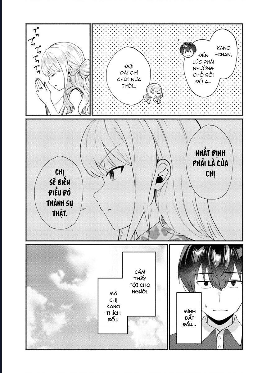 Douyara Ore Wa Imadoki Gal Na Toshiue Osananajimi Kara Gekiomo Kanjou Wo Mukerareteiru Rashii Chapter 5 - Trang 11