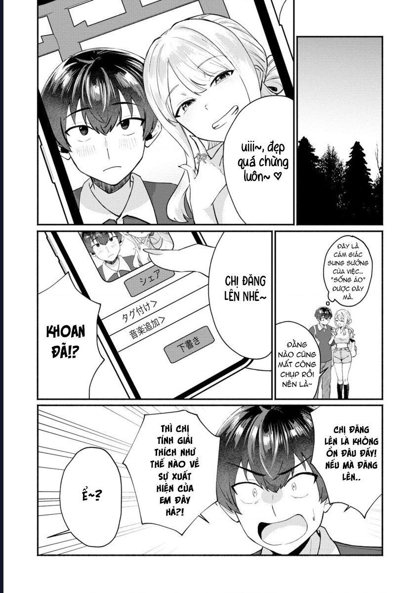 Douyara Ore Wa Imadoki Gal Na Toshiue Osananajimi Kara Gekiomo Kanjou Wo Mukerareteiru Rashii Chapter 5 - Trang 12