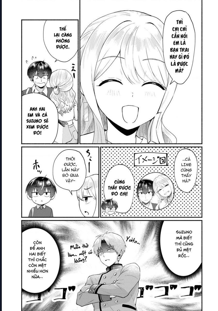 Douyara Ore Wa Imadoki Gal Na Toshiue Osananajimi Kara Gekiomo Kanjou Wo Mukerareteiru Rashii Chapter 5 - Trang 13