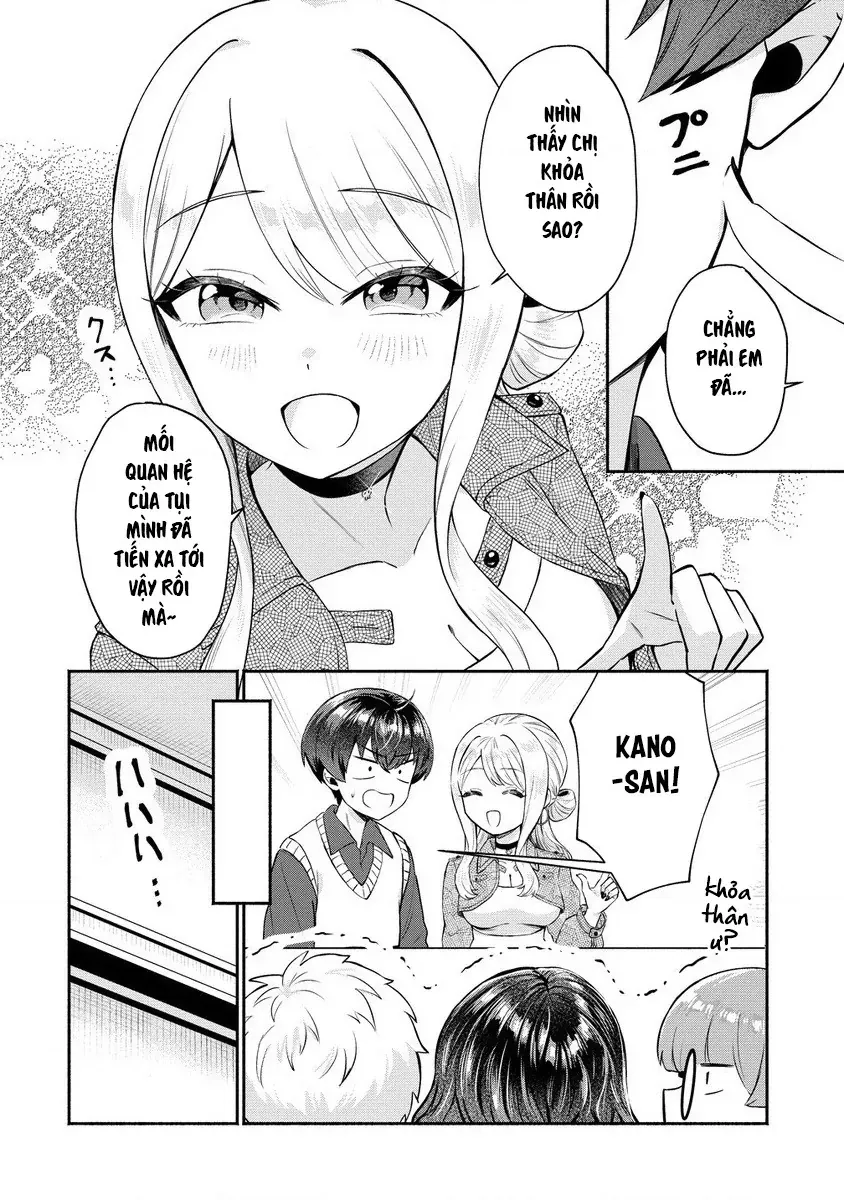 Douyara Ore Wa Imadoki Gal Na Toshiue Osananajimi Kara Gekiomo Kanjou Wo Mukerareteiru Rashii Chapter 7 - Trang 9