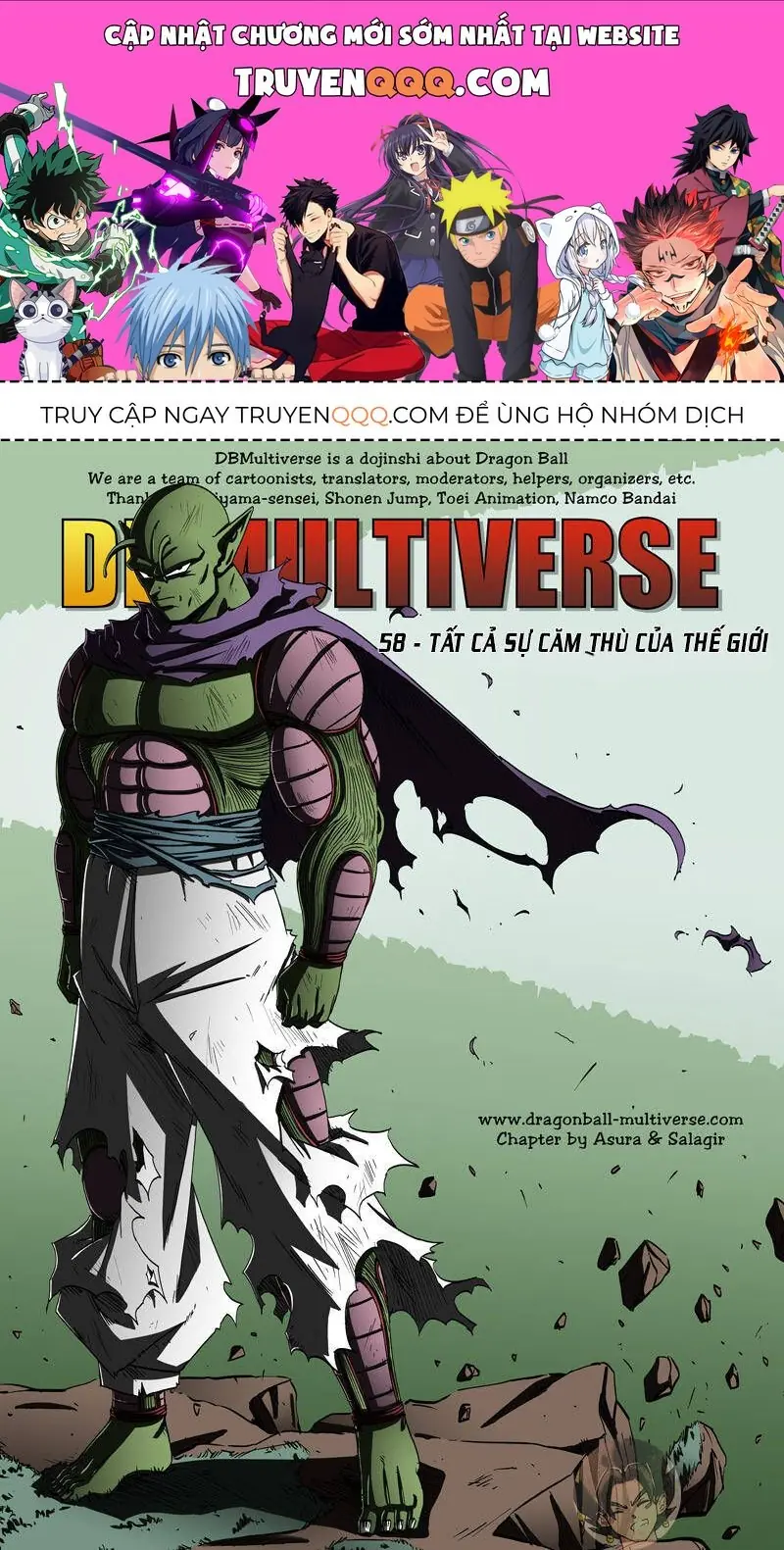 Dragon Ball Multiverse Chapter 58 - Trang 2