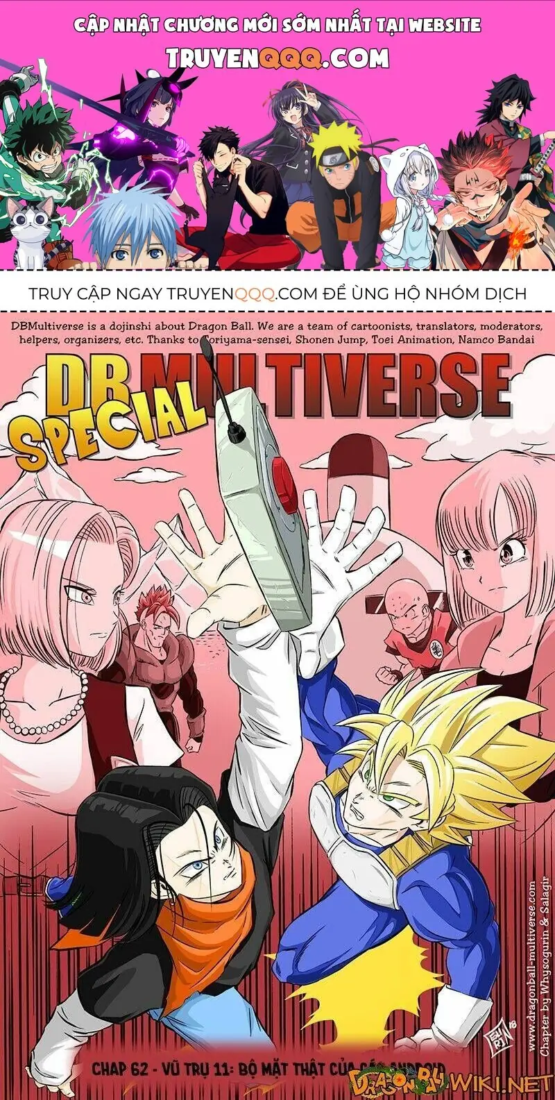 Dragon Ball Multiverse Chapter 62 - Trang 2