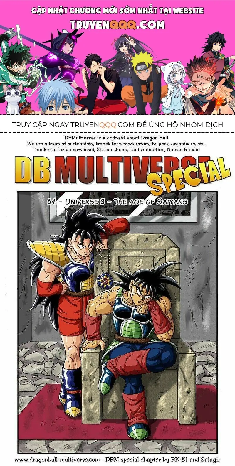 Dragon Ball Multiverse Chapter 64 - Trang 2