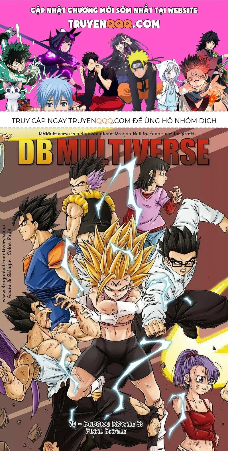 Dragon Ball Multiverse Chapter 70 - Trang 2