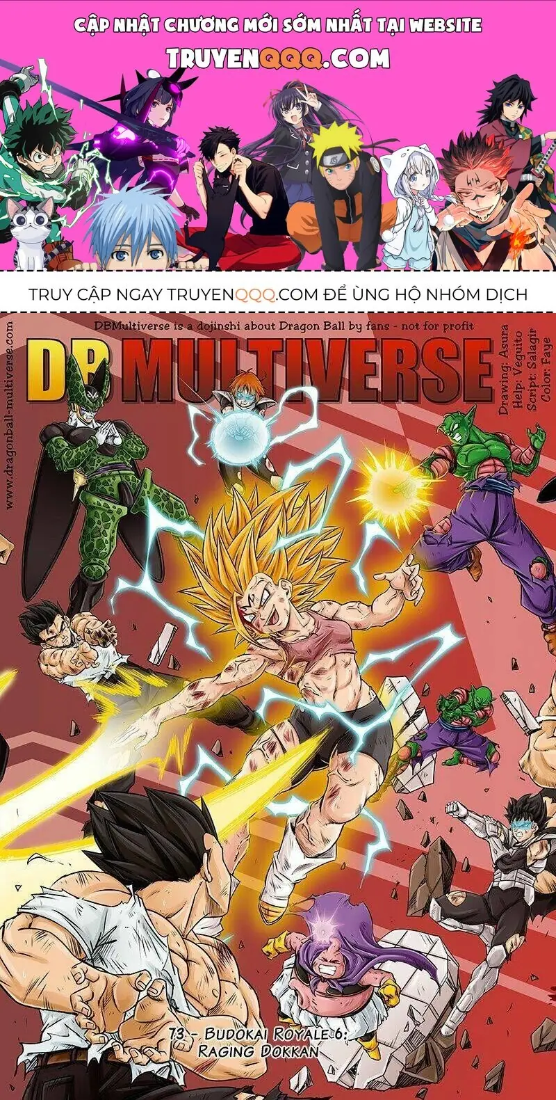 Dragon Ball Multiverse Chapter 73 - Trang 2