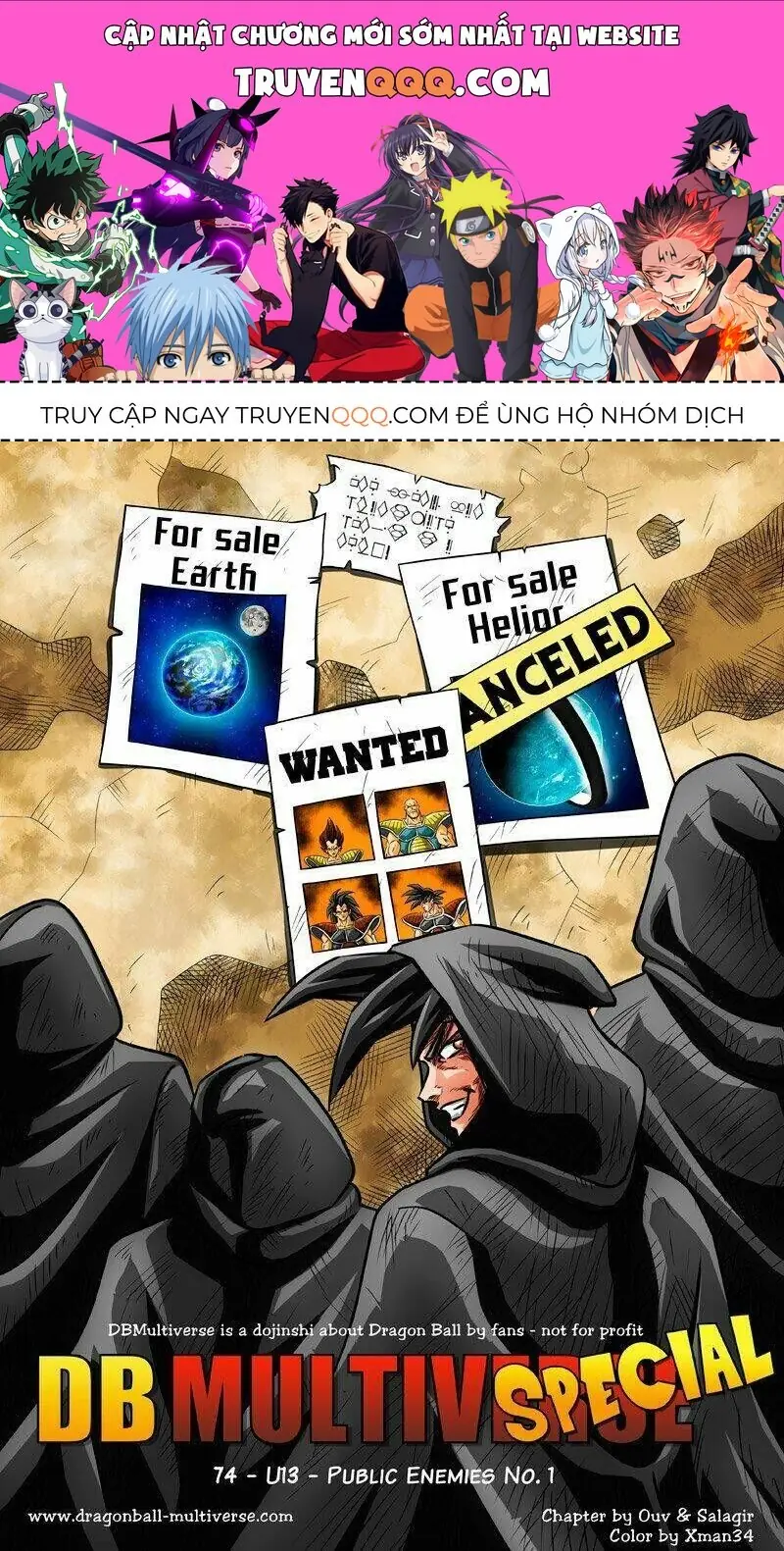 Dragon Ball Multiverse Chapter 74 - Trang 2