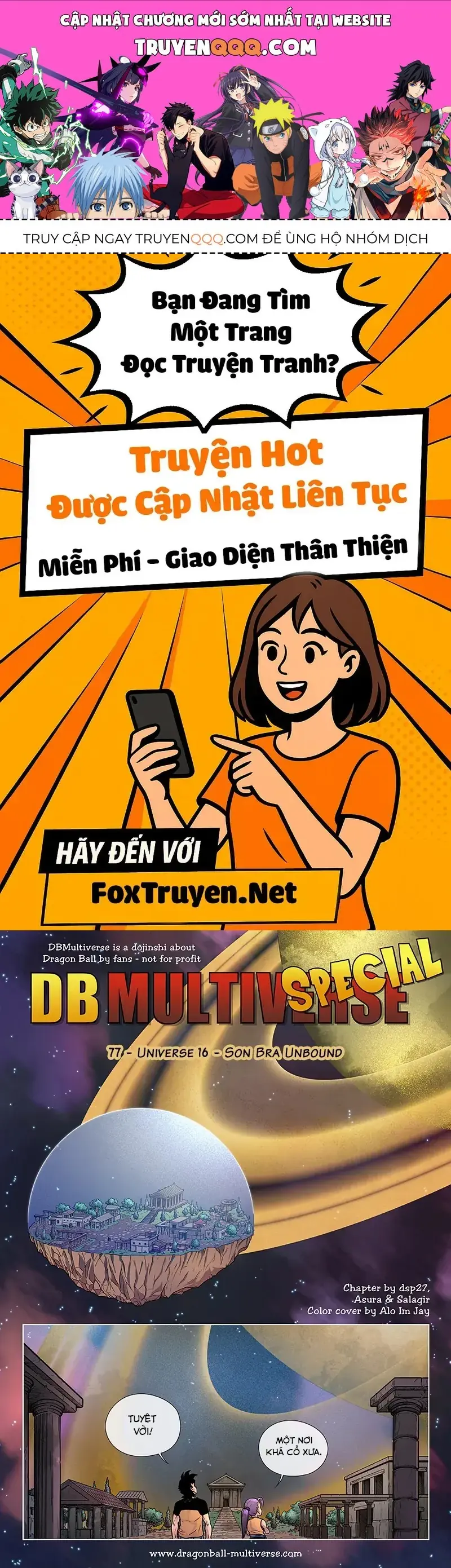 Dragon Ball Multiverse Chapter 77 - Trang 2