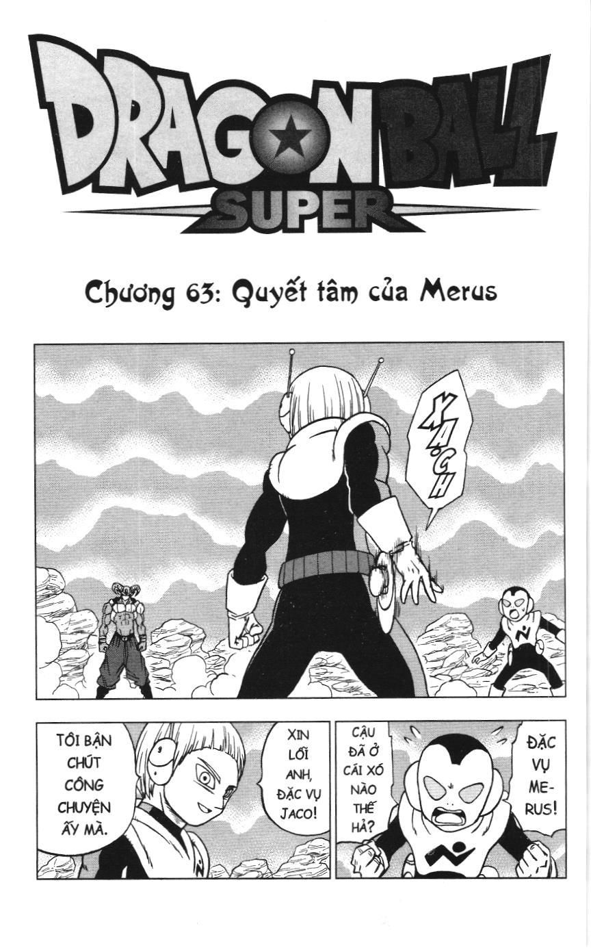 Dragon Ball Super (NXB Kim Đồng) Chapter 63 - Trang 2