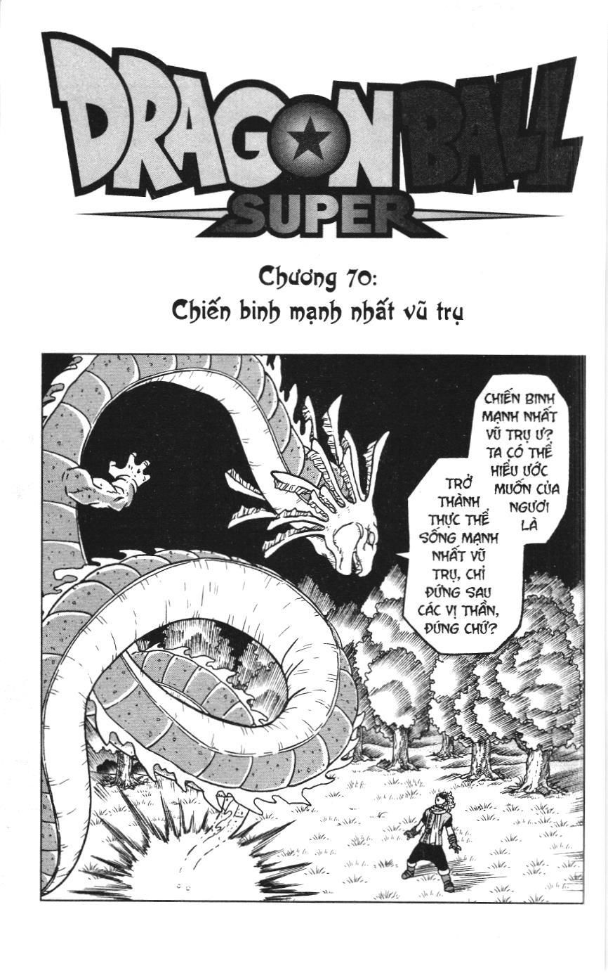 Dragon Ball Super (NXB Kim Đồng) Chapter 70 - Trang 2