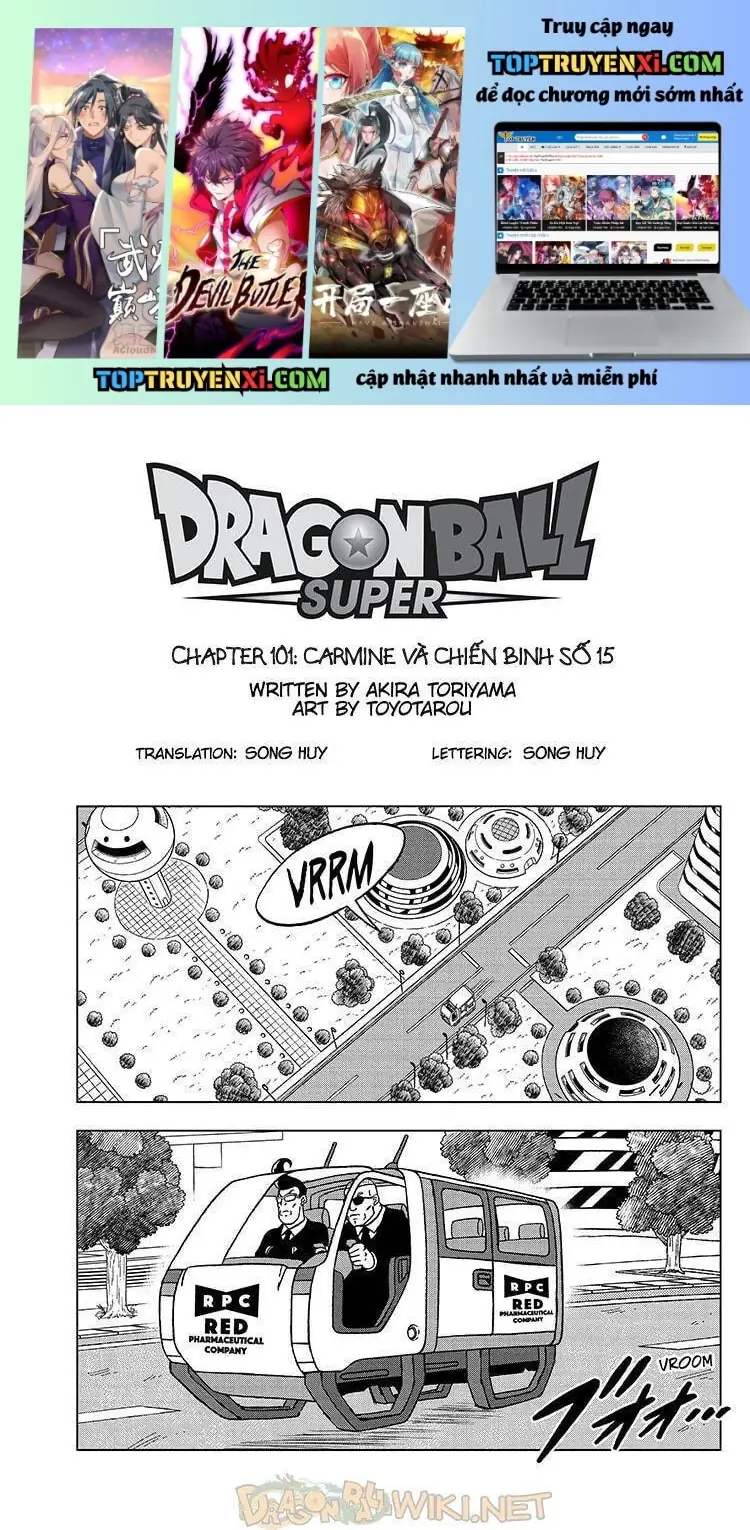 Dragon Ball Super Chapter 101 - Trang 3