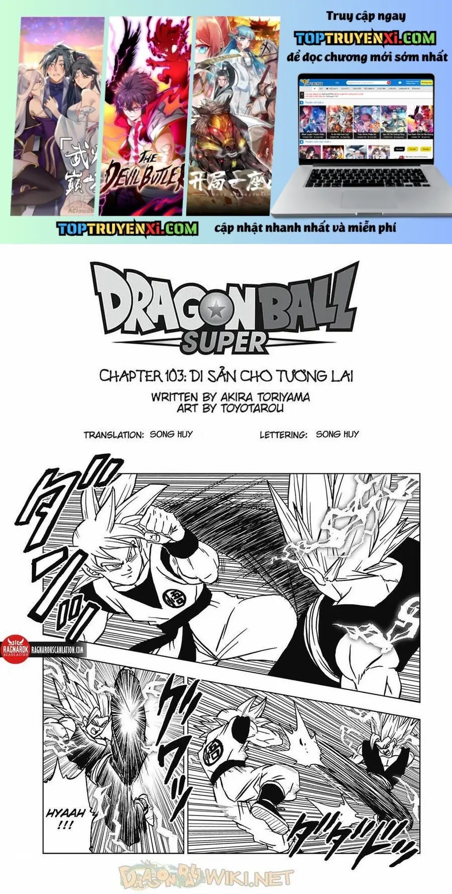 Dragon Ball Super Chapter 103 - Trang 3