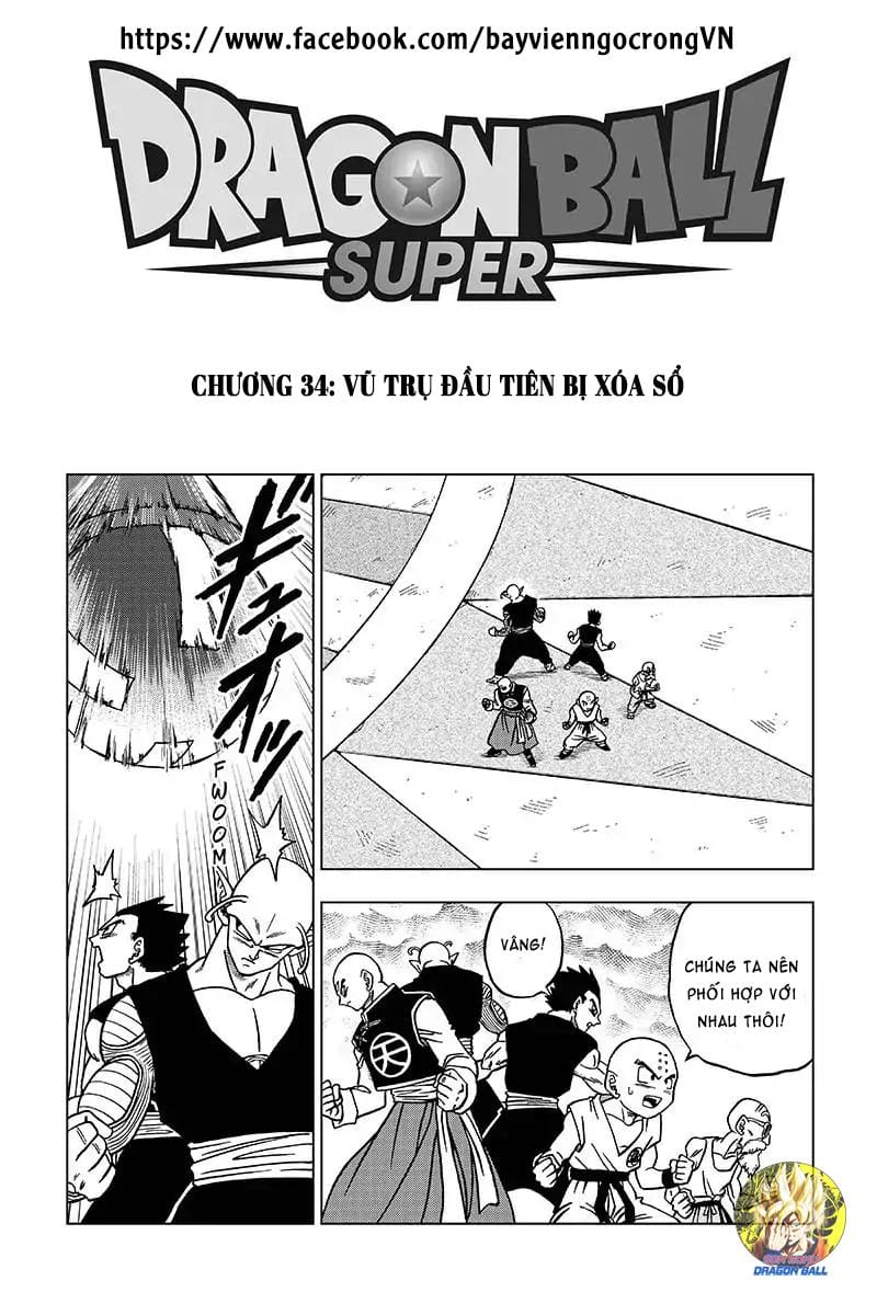 Dragon Ball Super Chapter 34 - Trang 3