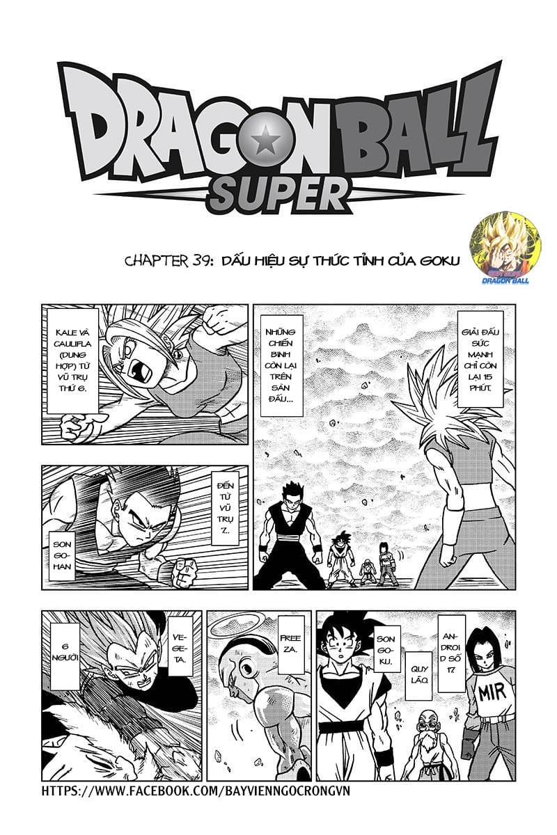 Dragon Ball Super Chapter 39 - Trang 3