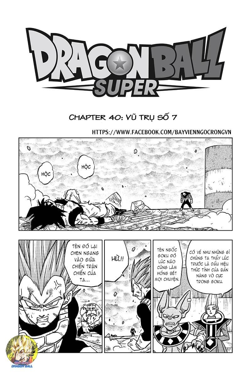 Dragon Ball Super Chapter 40 - Trang 3