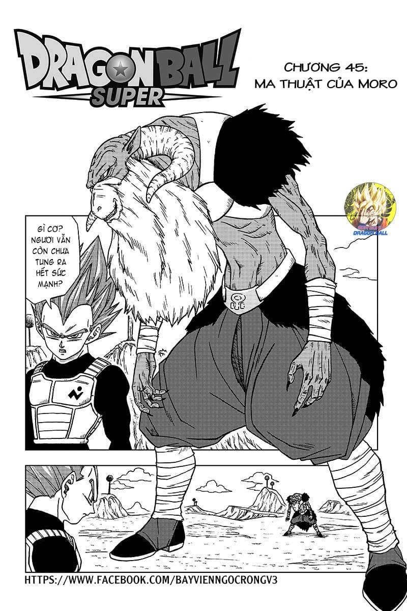 Dragon Ball Super Chapter 45 - Trang 3