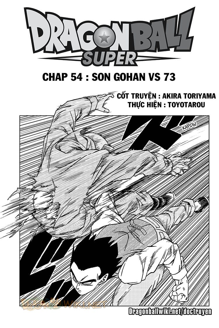 Dragon Ball Super Chapter 54 - Trang 4