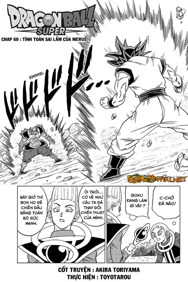 Dragon Ball Super Chapter 60 - Trang 4