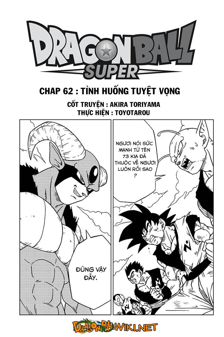 Dragon Ball Super Chapter 62 - Trang 4