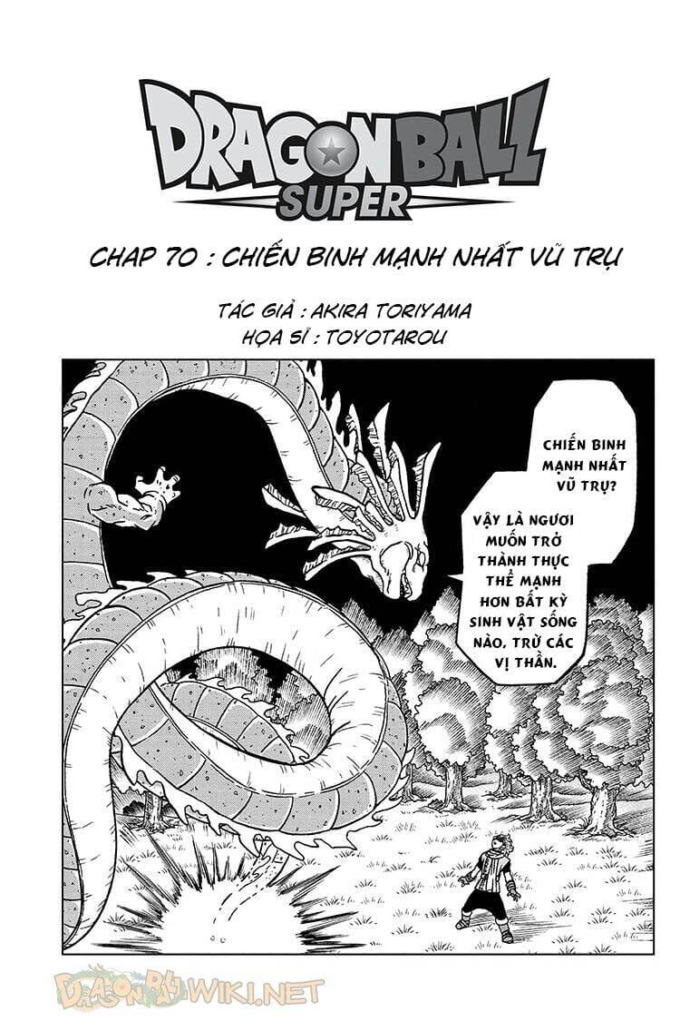 Dragon Ball Super Chapter 70 - Trang 3