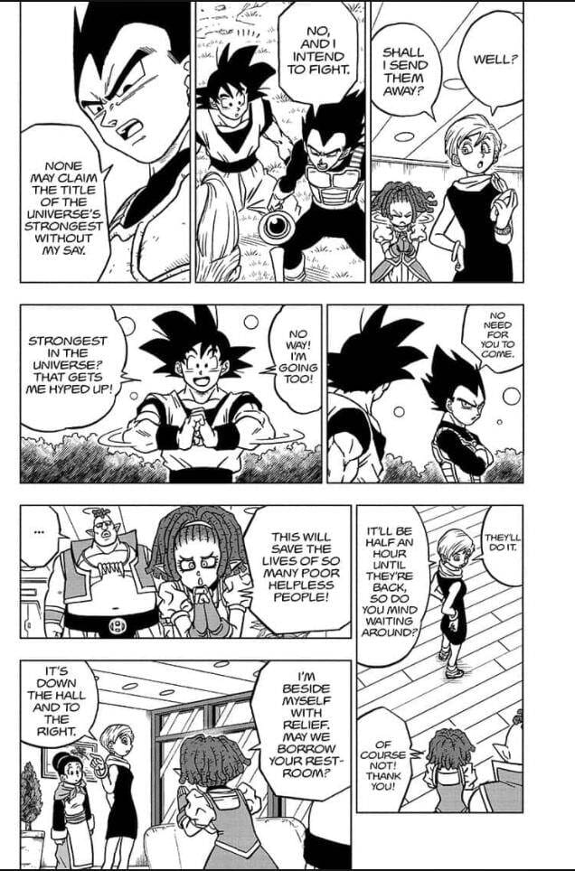 Dragon Ball Super Chapter 71 - Trang 35