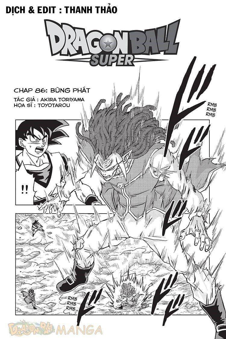 Dragon Ball Super Chapter 86 - Trang 3
