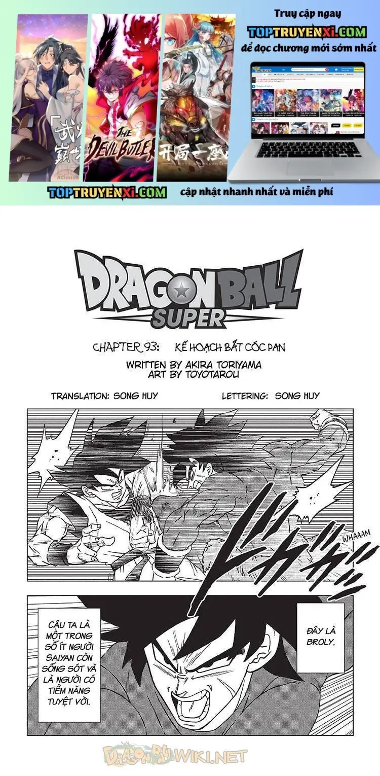 Dragon Ball Super Chapter 93 - Trang 3
