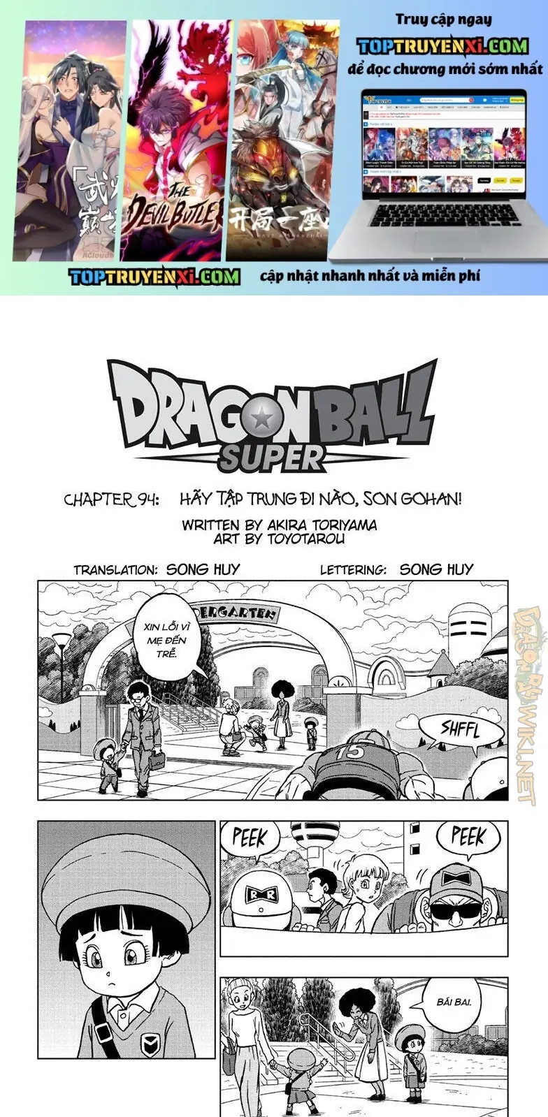Dragon Ball Super Chapter 94 - Trang 3