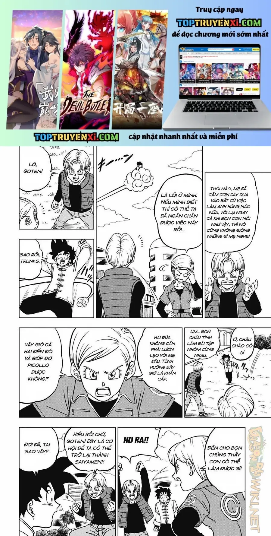 Dragon Ball Super Chapter 96 - Trang 3